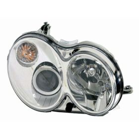 2006-2009 Mercedes Clk350 Head Lamp Passenger Side W/O Curve Lighting W/O Bulb/Module Clk Models HQ - MB2519102-3