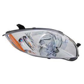 2006-2007 Mitsubishi Eclipse Head Lamp Passenger Side Halogen Coupe/Spyder Frontom 01/2007 HQ - OEM# 8301B138 - MI2503147-3