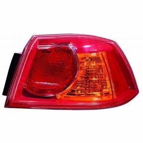 2008 Mitsubishi Lancer Evolution Tail Lamp Passenger Side Red Bezel HQ - OEM# 8330A108 - MI2805100-3