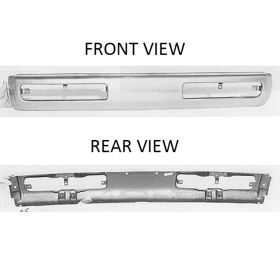 1993-1995 Nissan Pathfinder Front Bumper-Chrome- Centre - NI1002101-2