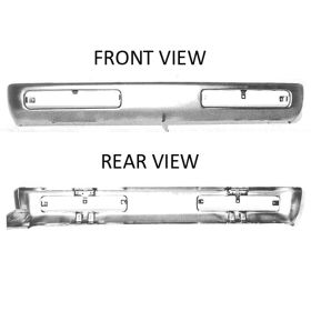 1995-1997 Nissan Pickup Front Bumper-Chrome- Centre -From Nov 1995 - NI1002127-2
