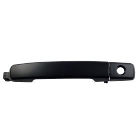 2005-2009 Nissan Xterra Door Handle Outer Front Driver Side Black - NI1310118-3