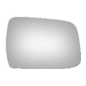 1998-2004 Nissan Frontier Pickup Passenger Side Replacement Mirror Glass - Best Value - NI1323153