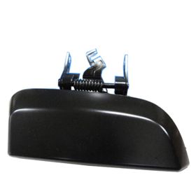 2005-2009 Nissan Pathfinder Door Handle Outer Rear Driver Side Black Ptm - NI1520105-3