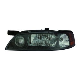 2000-2001 Nissan Altima Performance Headlamp Set Lh (Driver Side)+Rh  (Passenger Side) - Black Housing - NI2505120-2
