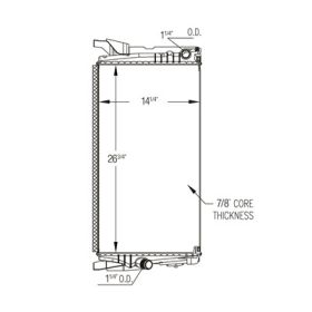 Mini Cooper 2-dr Hatchback 2014-2015 Radiator - RAD13543