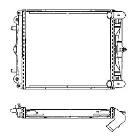 1997-2006 Porsche Boxster Radiator - Best Value - RAD2288