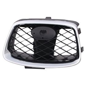 2006-2007 Subaru Impreza Grille Center Matt-Black W/Chrome Mldg (Impreza/Outback) - OEM# 91121FE201 - SU1200146-3