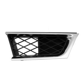 2006-2007 Subaru Impreza Grille Outer Driver Side Matt-Black W/Chrome Mldg (Impreza/Outback) - SU1200148-3