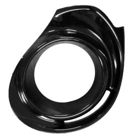 2015-2016 Toyota Prius C Fog Lamp Bezel Driver Side Smooth Black - OEM# 8148252530 - TO1038194-3