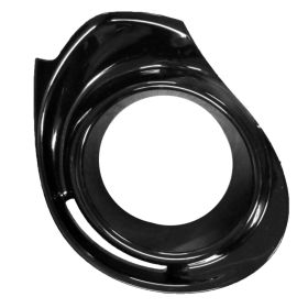 2015-2016 Toyota Prius C Fog Lamp Bezel Passenger Side Smooth Black - OEM# 8148152620 - TO1039194-3