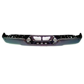 2007-2013 Toyota Tundra Rear Bumper Facebar- Black- W/ Sensor- W/O Rock Warrior - Diamond Standard ? - TO1102247DSN-2