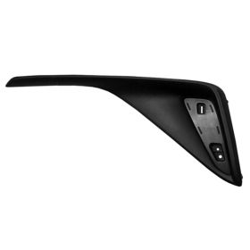2018-2021 Toyota Chr Bumper Lamp Trim Plate Rear Passenger Side Textured Black Plastic - OEM# 52163F4020 - TO1139101-3