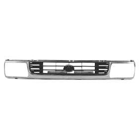 1992-1995 Toyota 4Runner Grille-1 Piece- Gray / Black - TO1200150-2