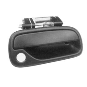 2000-2006 Toyota Tundra Pickup Door Handle Outer Front Passenger Side  Textured Black (Regular/Access Cab) - TO1311124-3