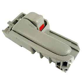 2003-2008 Toyota Corolla Sedan Door Handle Inner Front Driver Side (Black) - TO1352136-3