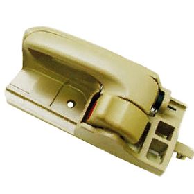 2003-2008 Toyota Corolla Sedan Door Handle Inner Front Driver Side (Beige) - TO1352137-3