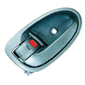 2006-2011 Toyota Yaris Hatchback Door Handle Inner Front Driver Side Textured Black - OEM# 6920652110B1 - TO1352152-3