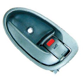 2006-2011 Toyota Yaris Hatchback Door Handle Inner Front Passenger Side Textured Black - OEM# 6920552070B1 - TO1353152-3