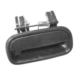 2000-2006 Toyota Tundra Pickup Door Handle Outer Rear Driver Side (Black) Access Cab - TO1520114-3
