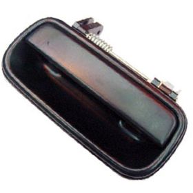 2001-2004 Toyota Tacoma Pickup 2WD Door Handle Outer Rear Passenger Side (Plastic Base Black) - TO1521113-3