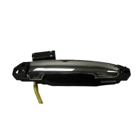 2002-2006 Toyota Camry Door Handle Outer Rear Passenger Side (Black) - TO1521124-3
