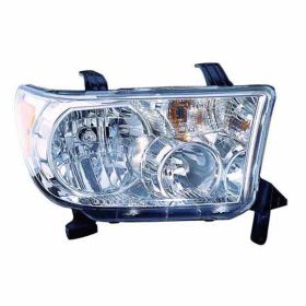 2009-2013 Toyota Tundra Pickup Head Lamp Passenger Side W/Level Adjuster HQ - OEM# 811100C070 - TO2503194-3