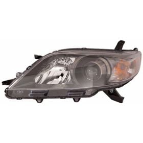 Toyota Sienna 2011-2014 Passenger Side Halogen Head Light Assembly - TO2503207 OEM# 8111008052