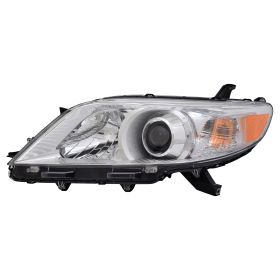 2011-2014 Toyota Sienna Driver Side Hid Headlight Lens Housing - Best Value - TO2518143OEM #8118508040