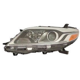 2015-2020 Toyota Sienna - Driver Side Hid Headlight Lens Housing - TO2518154