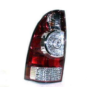 2005-2015 Toyota Tacoma Pickup 2WD Tail Lamp Led Type Driver Side W/Clear Center Lens HQ - OEM# 8156004160 - TO2800177-3