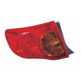 2009-2010 Toyota Corolla Sedan Tail Lamp Driver Side Japan Built HQ - OEM# 8156112A50 - TO2804113-3