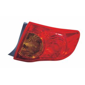 2009-2010 Toyota Corolla Sedan Tail Lamp Passenger Side Japan Built HQ - OEM# 8155112A50 - TO2805113-3