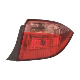 2017-2019 Toyota Corolla Sedan Passenger Side Outer Tail Light Assembly - Best Value - TO2805130OEM #8155002B00