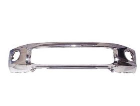 2007-2013 Toyota Tundra Front Steel Bar- Chrome-  W/O Sensor Holes - TO1002182-2