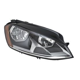 2015-2017 Volkswagen Golf Hatchback Head Lamp Passenger Side Halogen Frontom 6/30/14 HQ - OEM# 5GM941006C - VW2503160-3