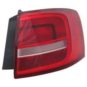 2015-2018 Volkswagen Jetta  (Type 6) Tail Lamp Passenger Side W/O Led HQ - OEM# 5C6945096F - VW2805112-3