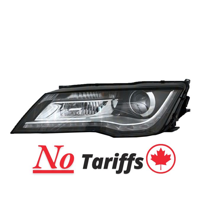 Driver Side Hid Headlight Lens And Housing 2012-2015 Audi A7